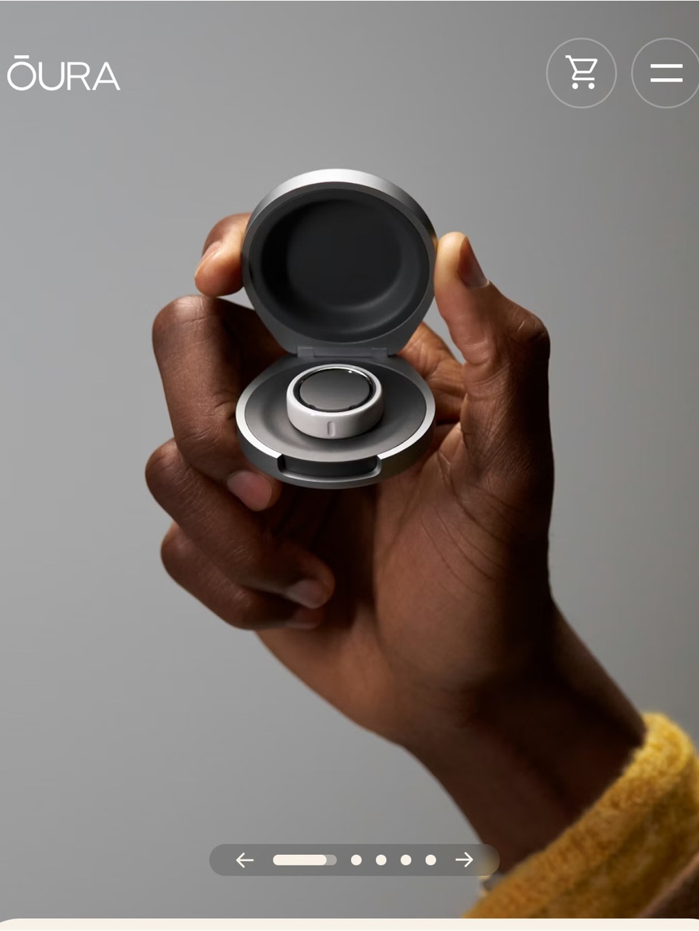 Oura Ring Gen 4 Size 9 Charger + Travel Charger Bundle Authentic